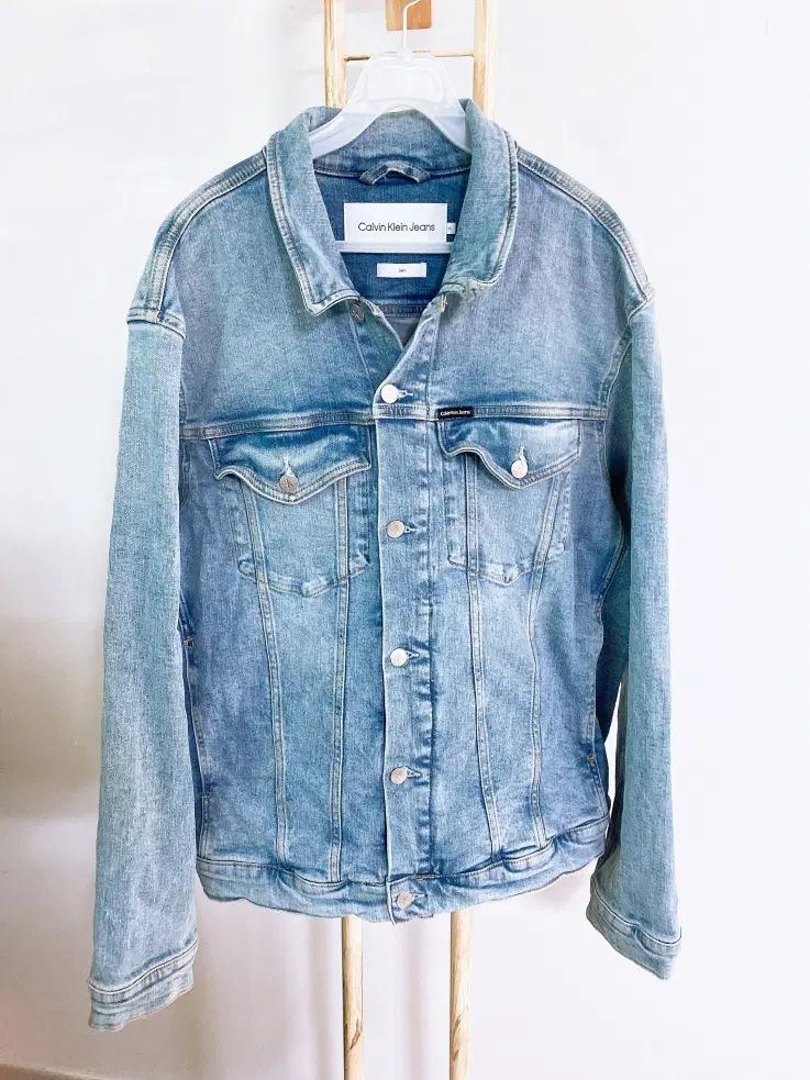 ヴィンテージ Calvin Klein メンズ デニムジャケット (XL)