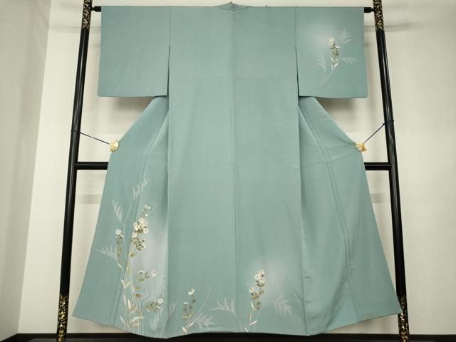 平和屋着物●訪問着　草花文　暈し染め　正絹　逸品　AABL5627ck 20,592円