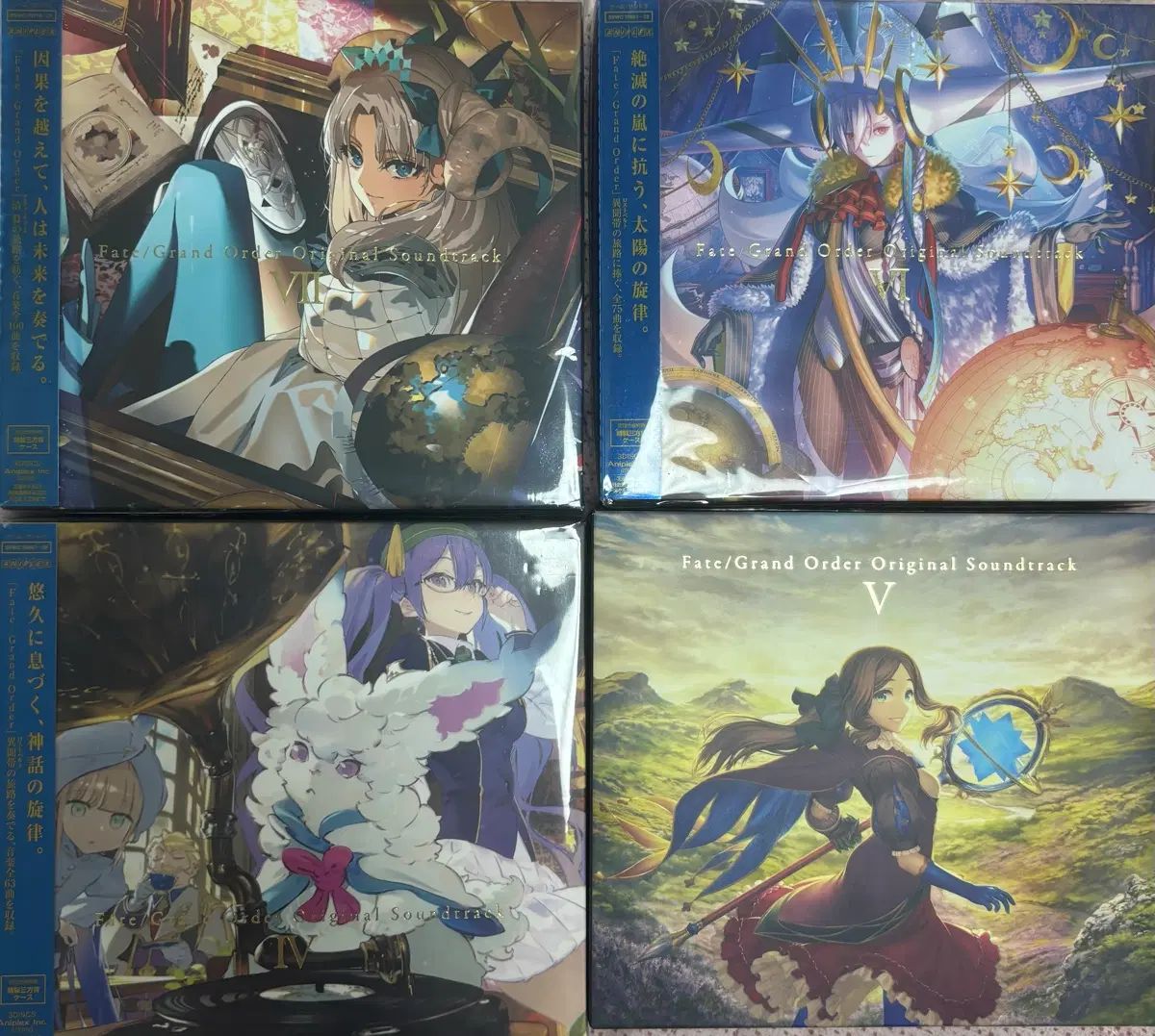 fgo （ fate grand order /FGO) ost アルバム 4 5 6 7