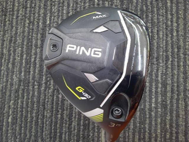 中古 フェアウェイウッド ピン G430 MAX/ALTA J CB BLACK(JP)/R/15[5220]■博多