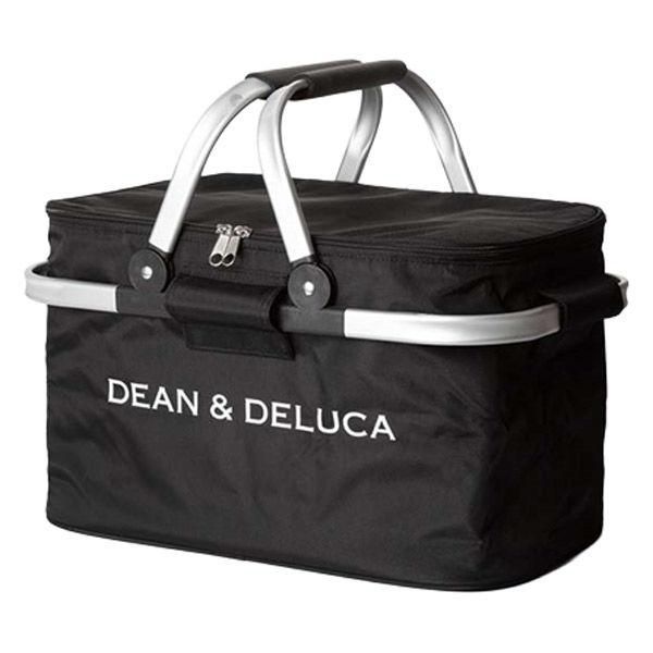 新品未開封　DEAN & DELUCA(ディーンアンドデルーカ) アルミハンドルクーラーバッグ　ブラック　保冷保温　収納袋付き　約24L 6,400円