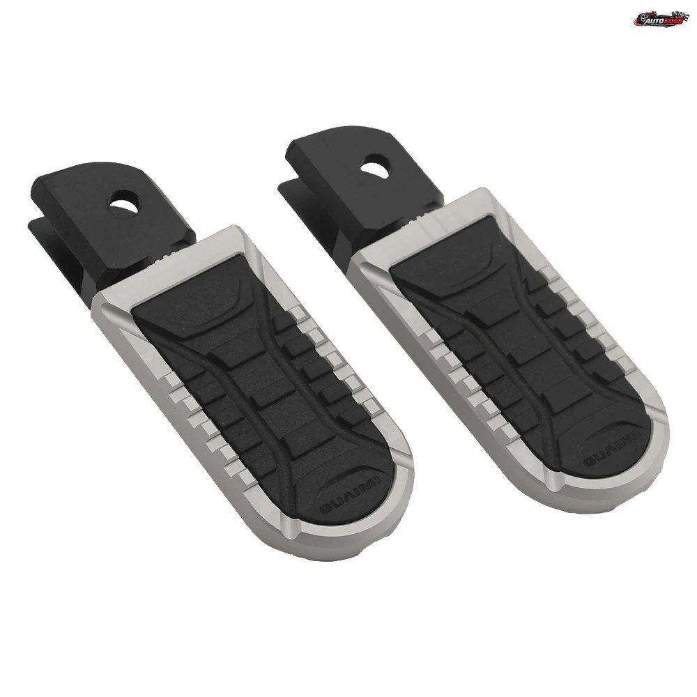 BMW F650GS F700GS F750 GS F 800GS F850GS ADV F 900GS ADV 2023用フロントフットペグ、滑り止めフットレストペダルフットボード