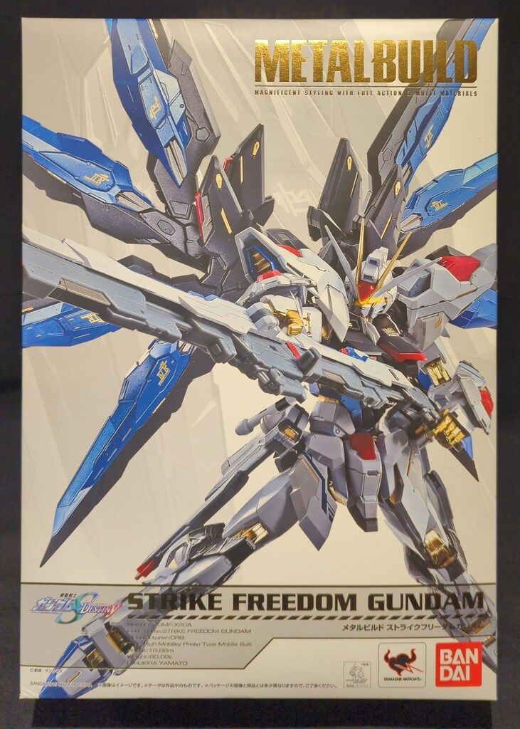 BANDAI METAL BUILD 機動戦士ガンダムSEED DESTINY ストライクフリーダムガンダム