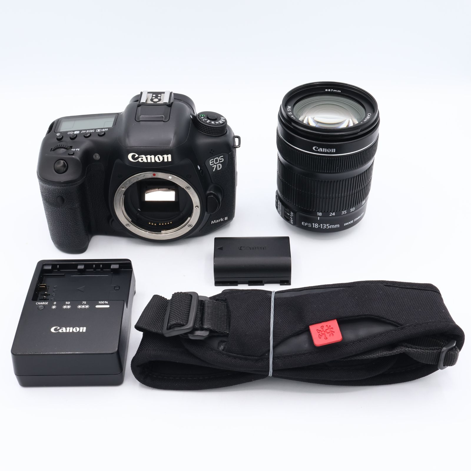 Canon キヤノン デジタル一眼レフカメラ EOS 7D Mark II EF-S18-135 IS STM レンズキット #260729_151053001754