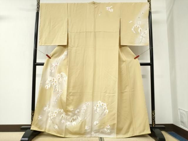 平和屋着物●訪問着　胡蝶蘭　カトレア　暈し染め　金彩　正絹　逸品　CABK7500yc 35,490円