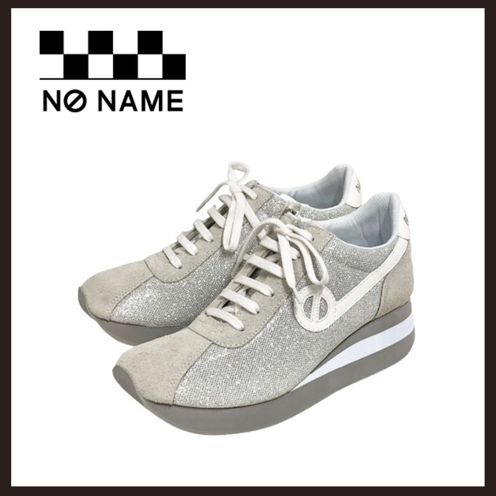新品未使用　NO NAME (ノーネーム)　SPEED-52948　シルバー　24cm ② 15,540円