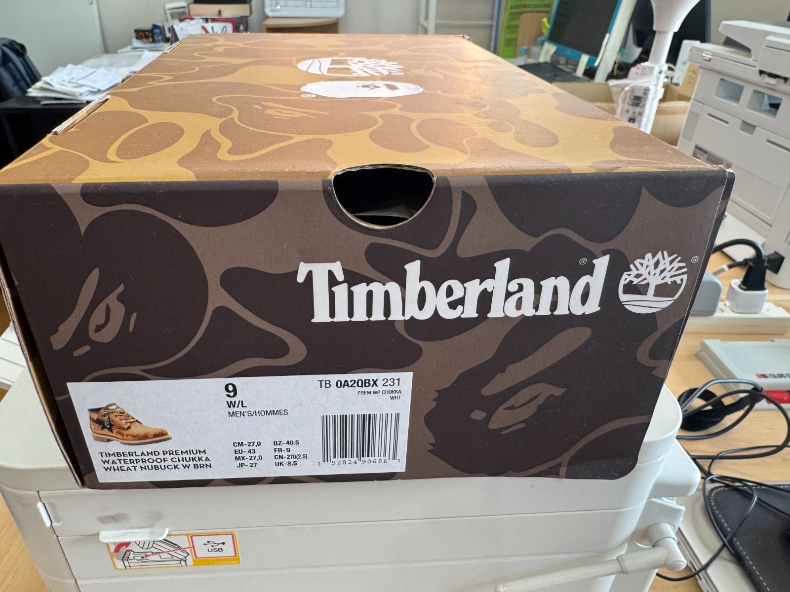 (中古)Timberland × A BATHING APE®︎ Chukka Boots