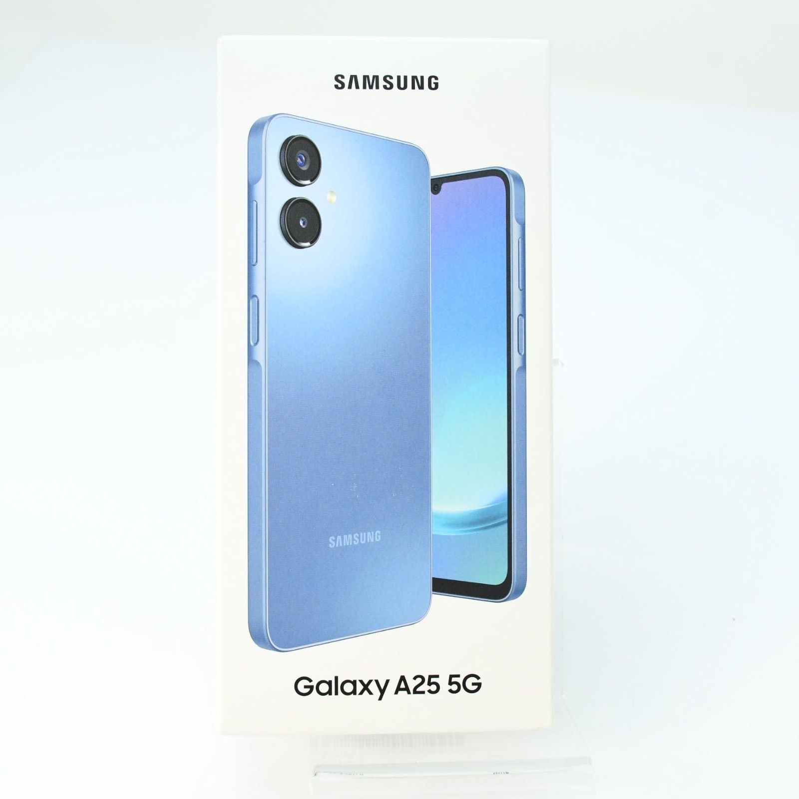 【液晶美品＊電池良好】SIMフリーau Galaxy A25 5G SCG33 ブルー