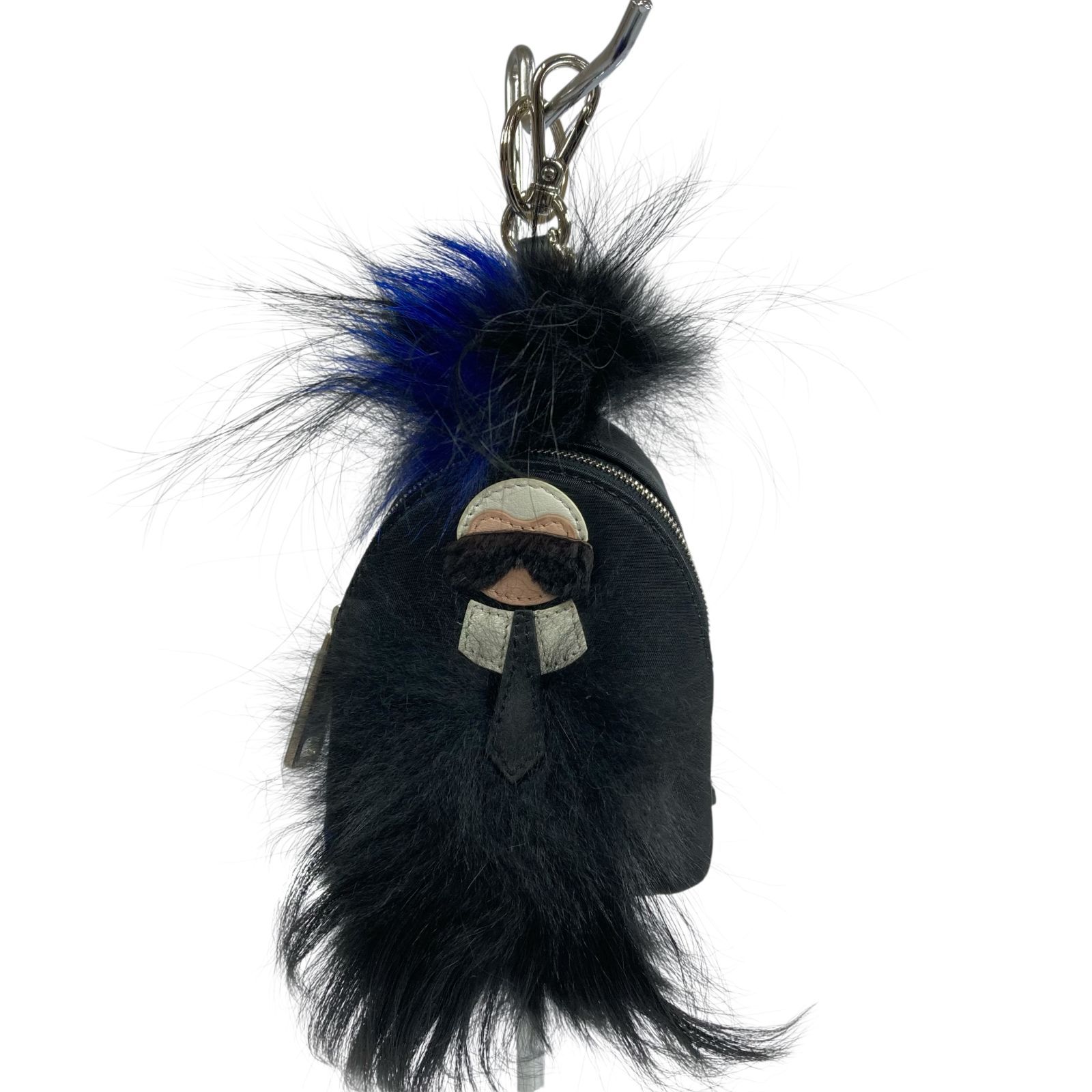 未使用品【フェンディ】本物 FENDI カールラガーフェルド バックパック チャーム カリート バッグチャーム 7AR512 キーホルダー イタリア製