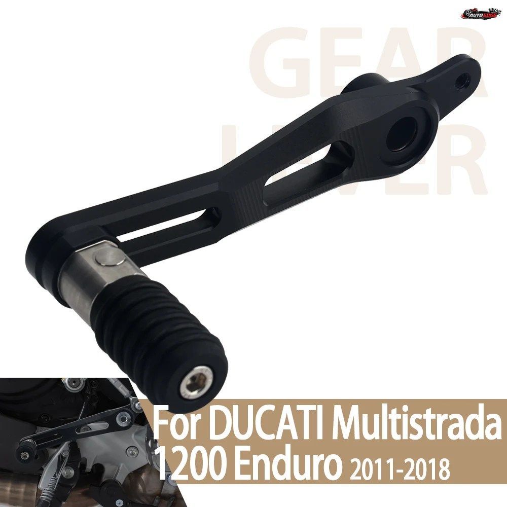 DUCATI MULTISTRADA 1200 ENDURO 2011-2018用モーターサイクルギアシフターCNC折りたたみ式シフトペダルギアレバーMULTISTRADA950 2017用