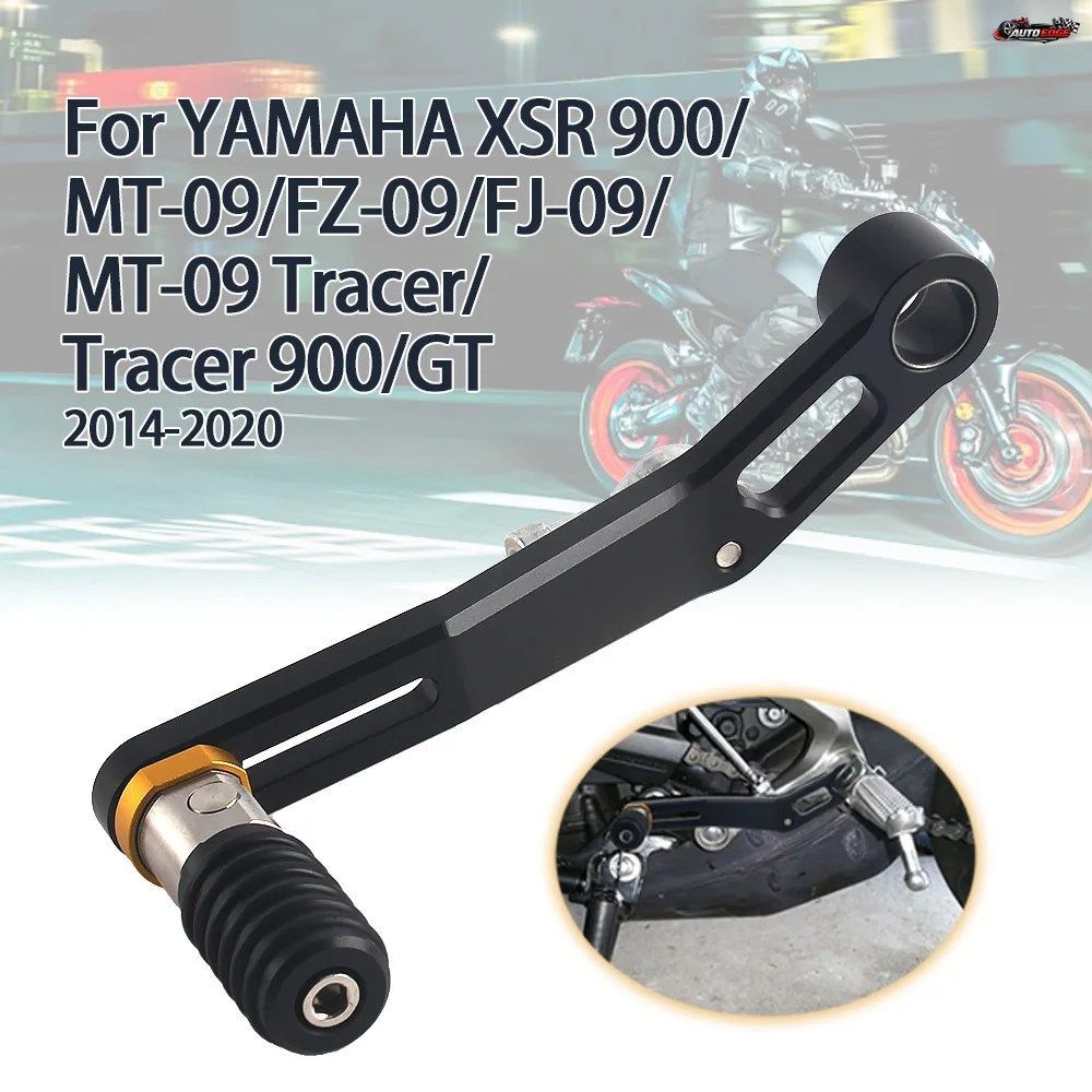 ヤマハ XSR900 FZ-09 FJ-09 MT-09 TRACER 900GT MT09 FJ09 FZ09 14-20 用オートバイギアシフターシフトレバーペダル CNC シフトロッド 8,672円