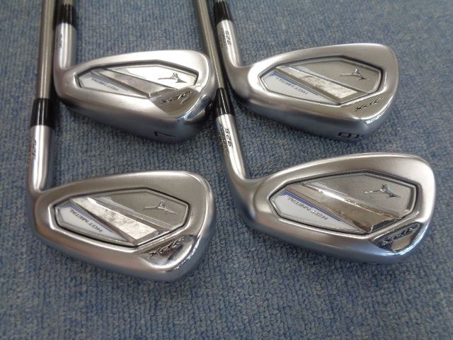 ミズノ JPX 925 HOT METAL 2024　SteelFiber i95シャフト S（9I,PW）SteelFiber i95シャフト R（7I,8I）　中古アイアンセット(7-9.P,4本) 700047