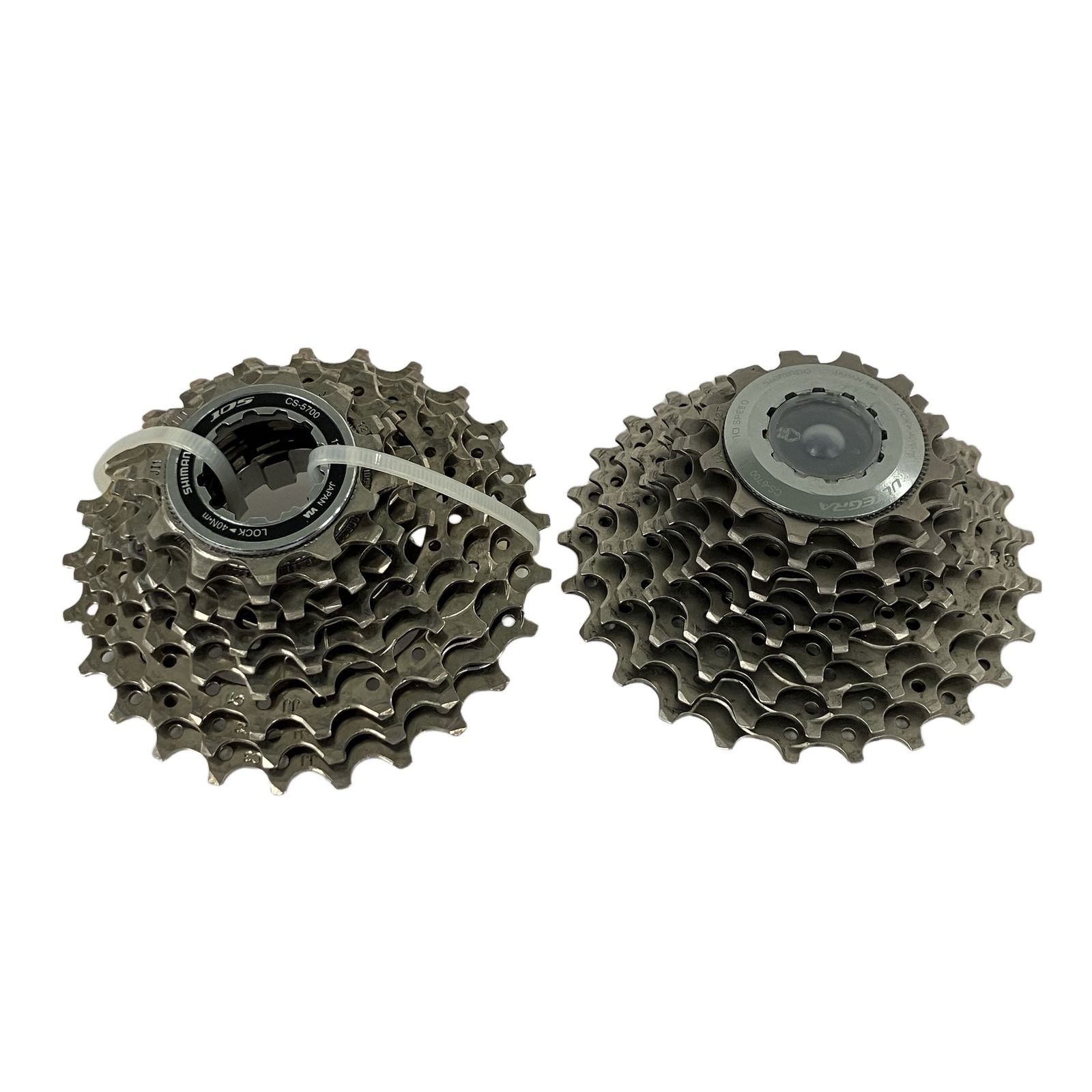 SHIMANO ULTEGRA CS-6700 10s / 105 CS-5700 10s スプロケット セット シマノ 自転車パーツ 中古 Y11519506