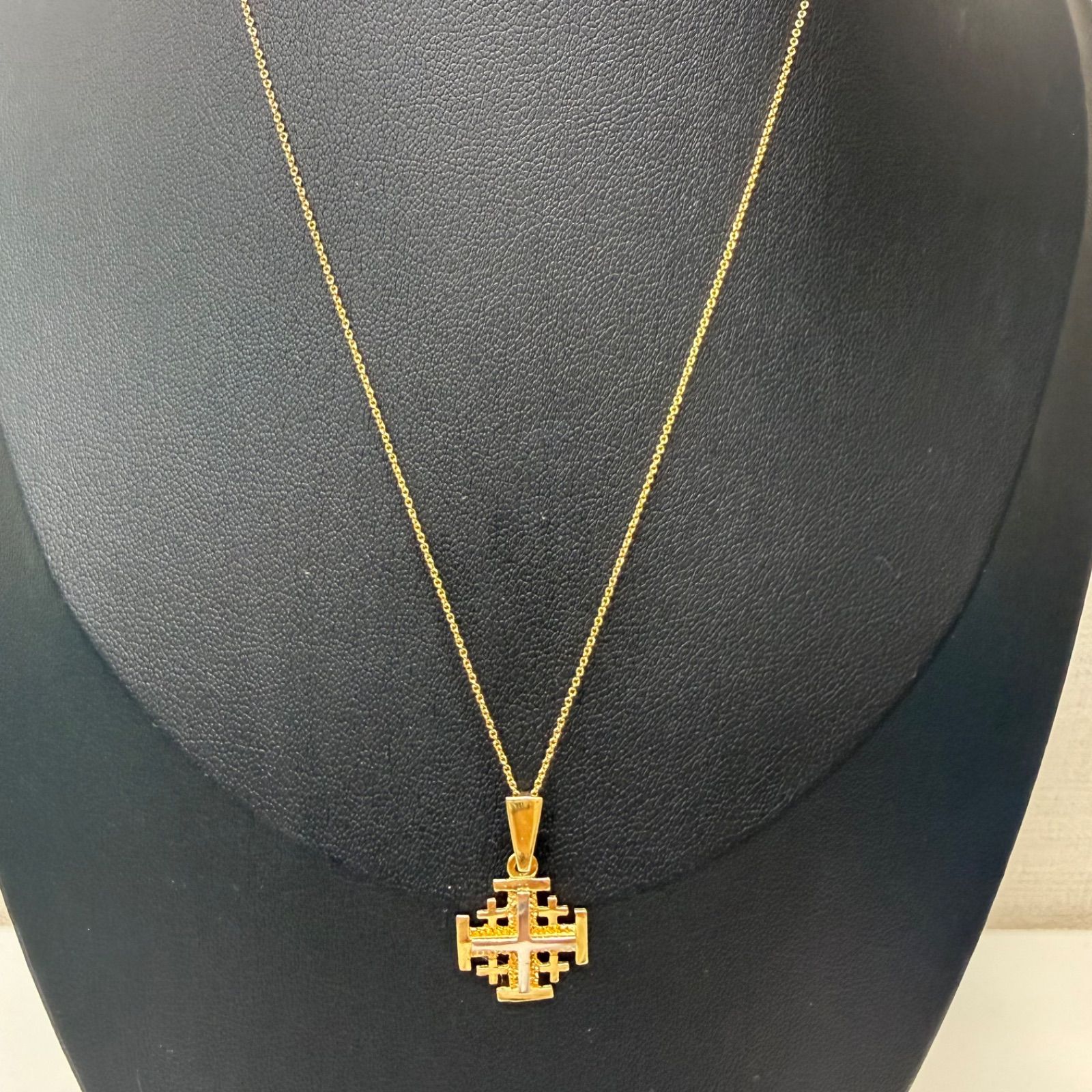 18K エルサレムクロス　ペンダントトップ