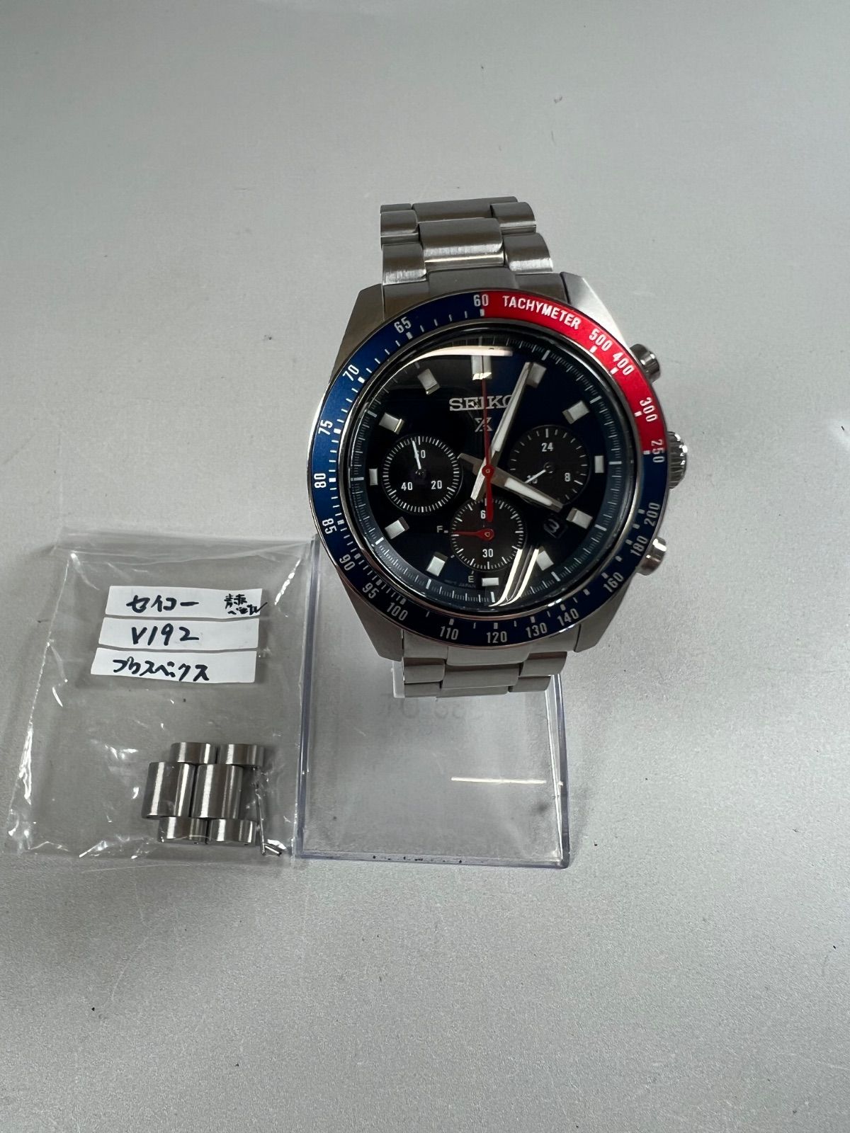 ぺこすページ SEIKO PROSPEX（セイコー プロスペックス）クロノグラフ V192 ソーラー