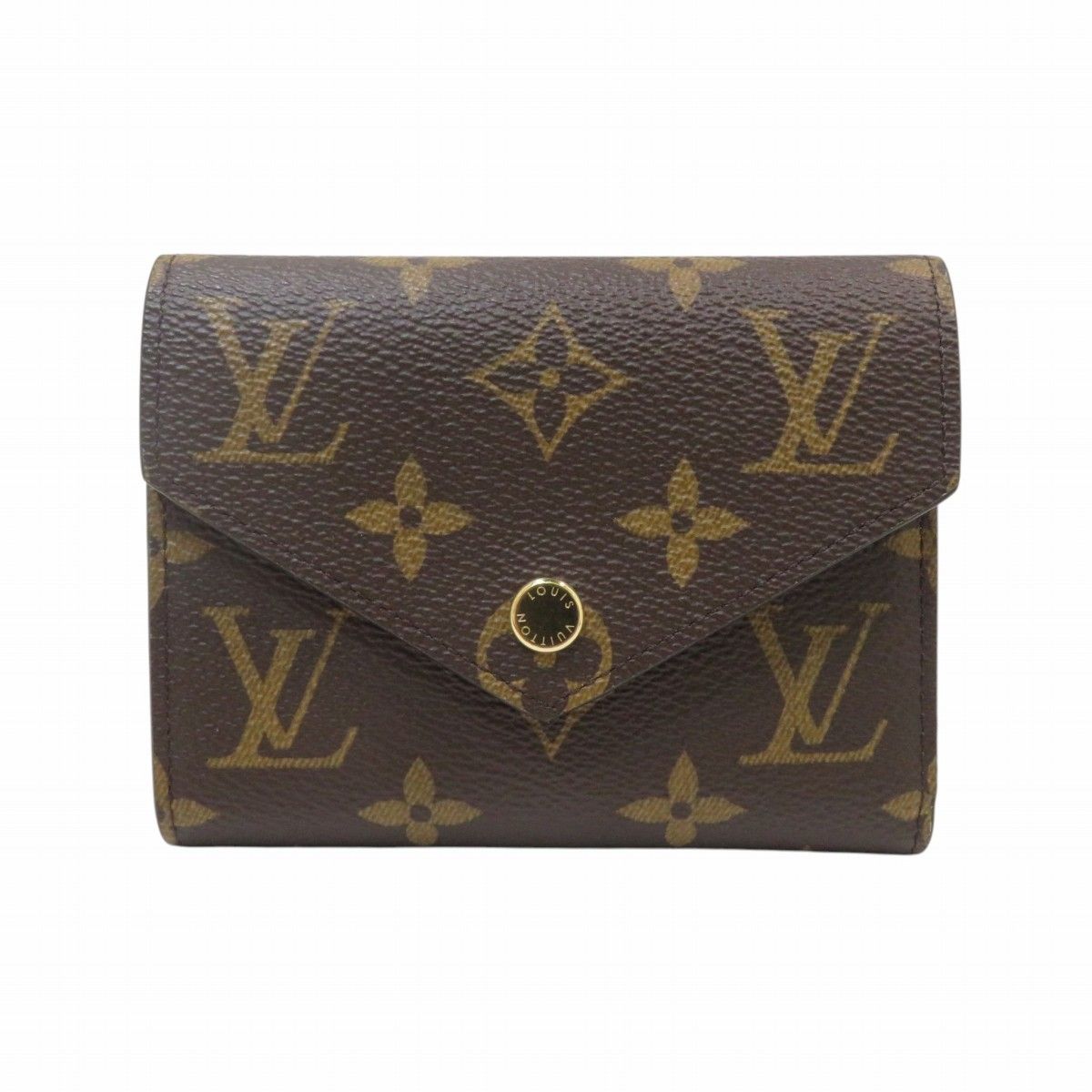 ルイ・ヴィトン LOUIS VUITTON ポルトフォイユ ヴィクトリーヌ モノグラム 三つ折り財布 モノグラムキャンバス M62472 レディース