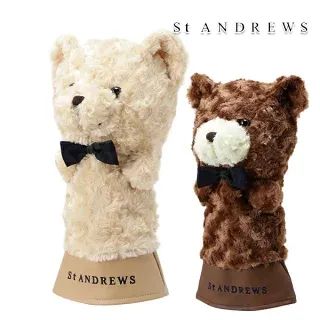 【新品】セントアンドリュース 2026年春夏モデル ユニセックス テディベアフェイス ドライバー用 ヘッドカバーテディベアフェイスヘッドカバードライバー用ヘッドカバー (460CC対応) 042-6984312 ゴルフ