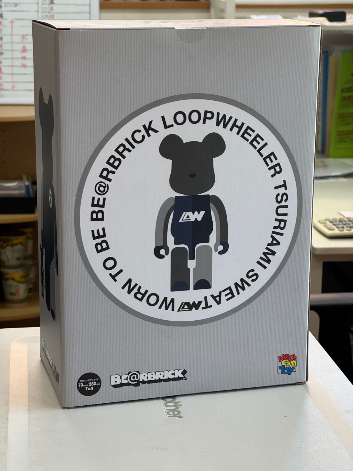 BE@RBRICK LOOPWHEELER 100％ & 400％