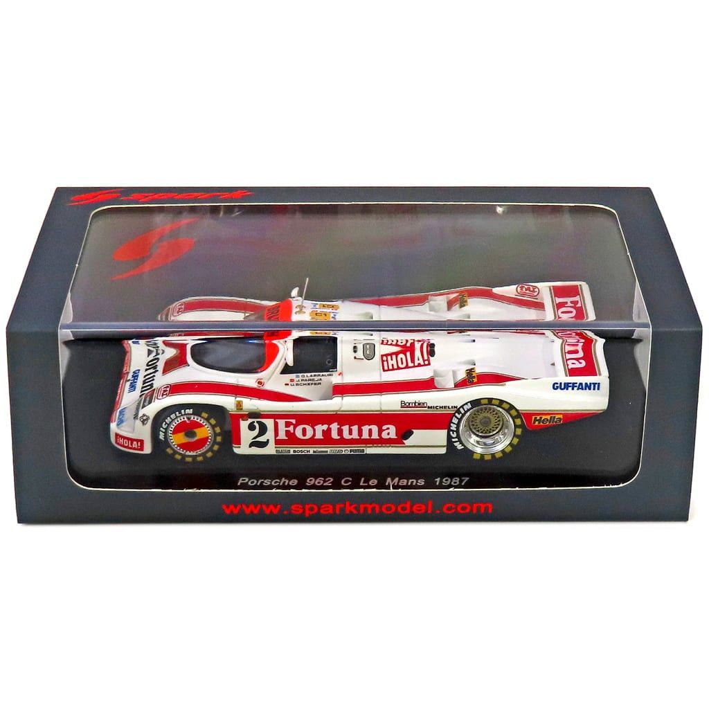 1/43 Porsche 962 C Le Mans 1987 O.Larrauri-U.Schafer-J.Pareja #2 完成品 ミニカー(S5509) SPARK(スパーク)
