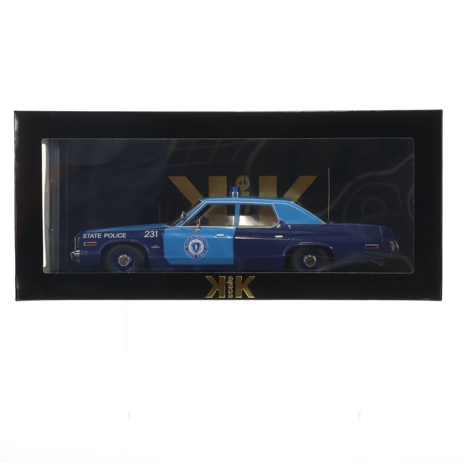 1/18 Dodge Monaco 1974 Massachusetts State Police 完成品 ミニカー(KKDC181154) KK scale(ケーケースケール) 8,508円