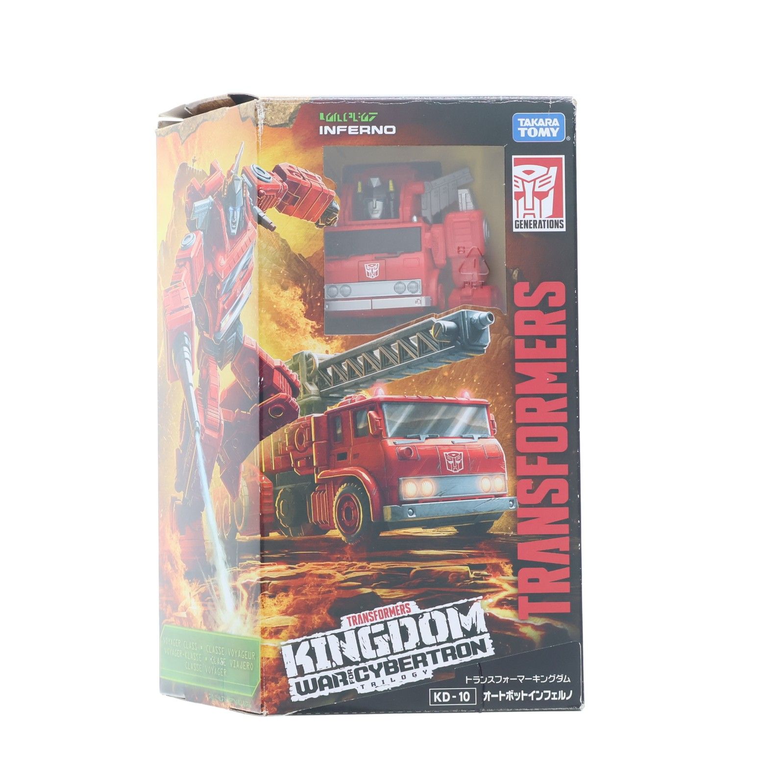 トランスフォーマー キングダムシリーズ KD-10 オートボットインフェルノ 完成トイ タカラトミー 8,053円