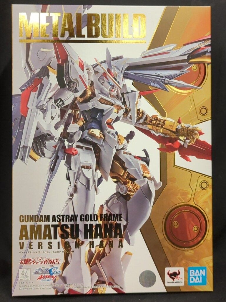 BANDAI SPIRITS METAL BUILD ガンダムアストレイ ゴールドフレーム天ハナ バージョン華