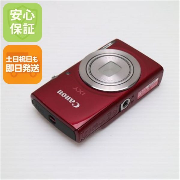 超美品 IXY 180 レッド 即日発送 コンデジ Canon 本体 土日祝発送OK