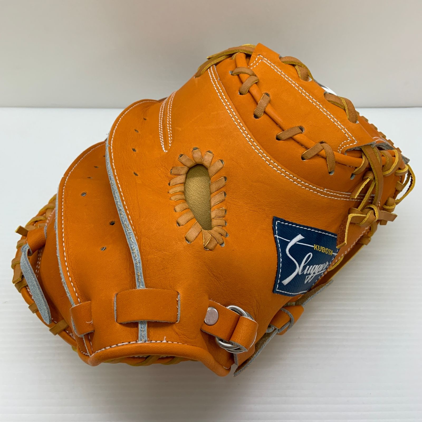 久保田スラッガー KUBOTA SLUGGER LT80th-C 軟式 大人 一般 キャッチャーミット 捕手 グローブ グラブ 右投げ タグ付き 箱・グローブ袋付き 野球 9362