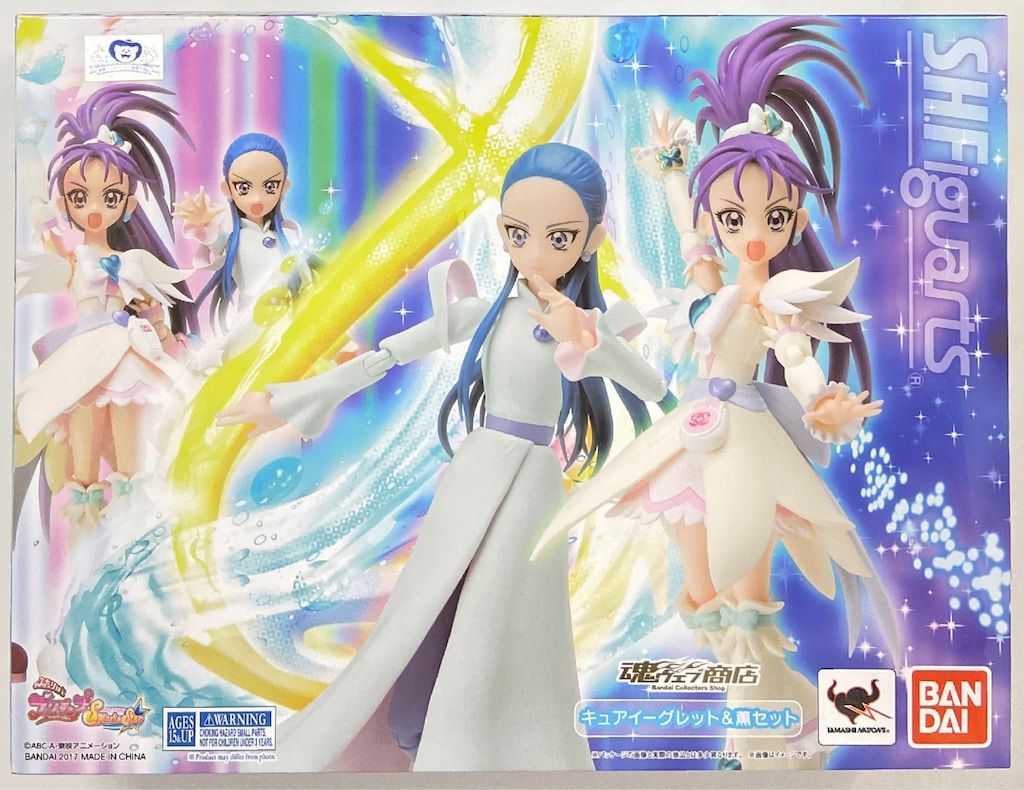 バンダイ S.H.Figuarts ふたりはプリキュア Splash☆Star キュアイーグレット&薫セット