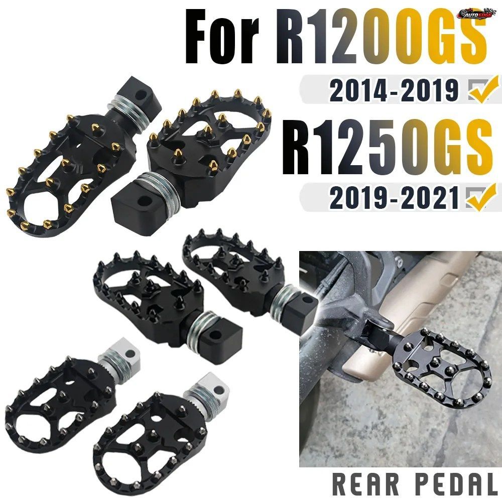 BMW R1250GS LC R1250GS LC ADVENTURE R1200GS LC 用オートバイ CNC 360°回転フットレスト ワイドフットペグ パッセンジャーリアフットペ 10,436円