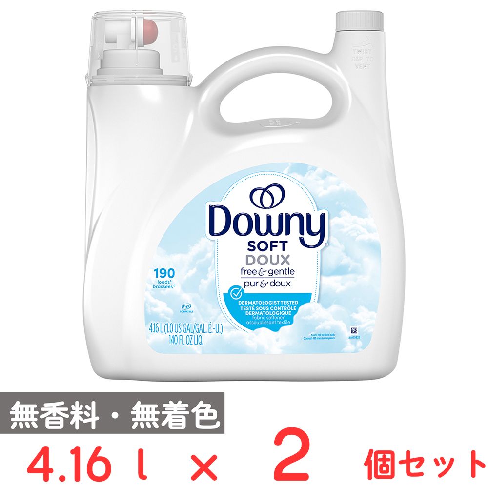 P&G USA ダウニーボトル フリー＆ジェントル 4.16L×2個