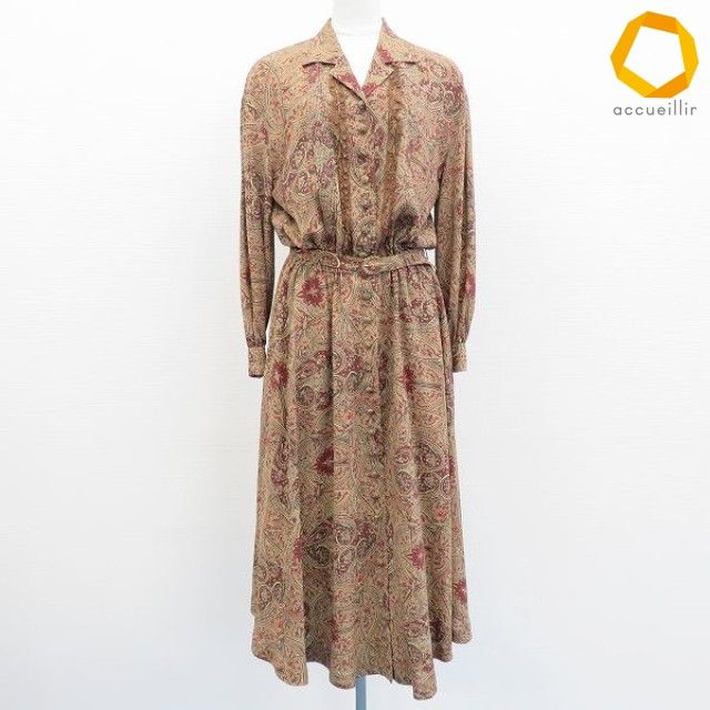 インゲボルグ INGEBORG ワンピース ロング レース ベルト付き 総柄 レディース [x980311] 11,360円
