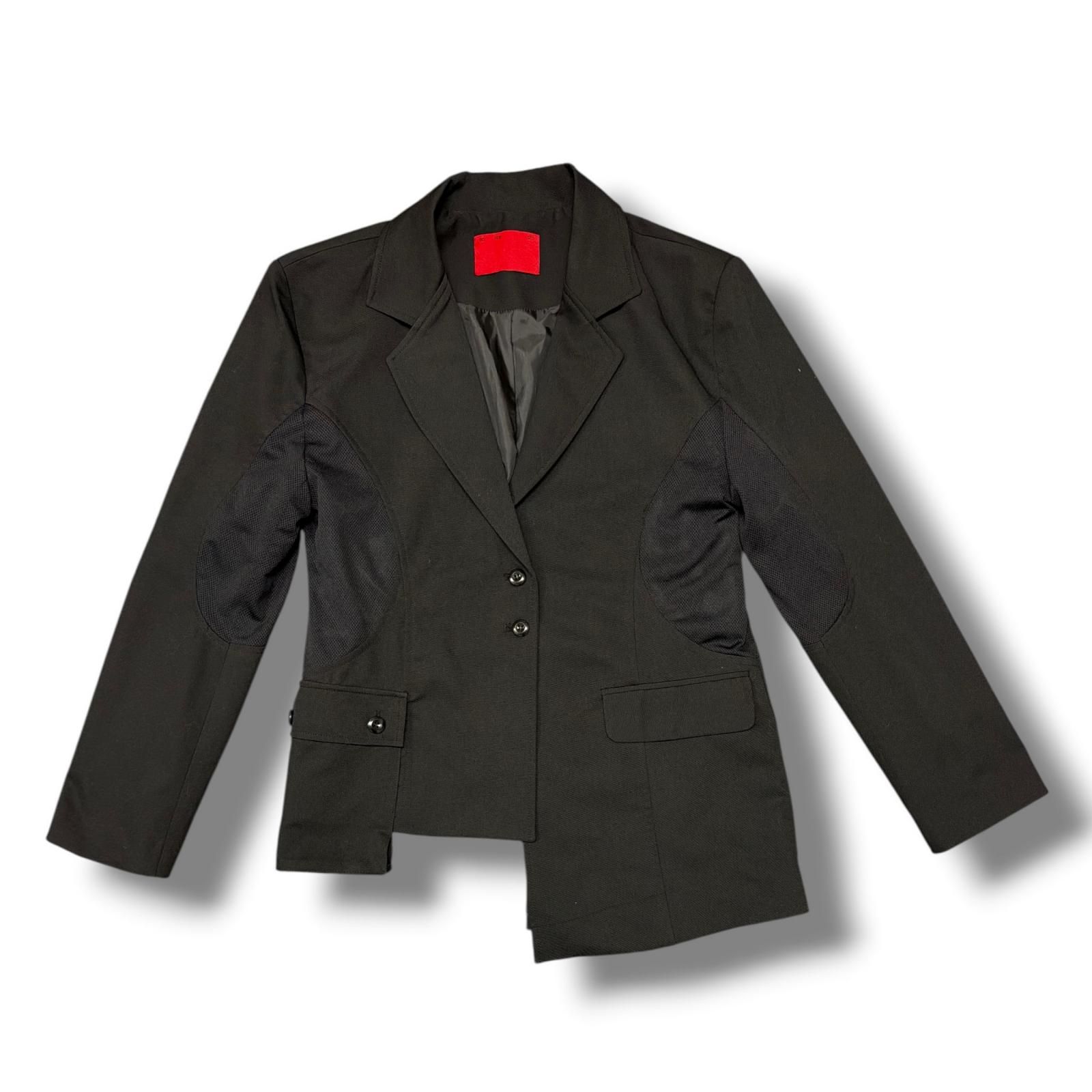 参考上代39600円 BOHEMSEO TIED MESH BLAZER タイメッシュブレザー テーラードジャケット ボヘミアンソウル 2026SS ブラック O/S （20895M）