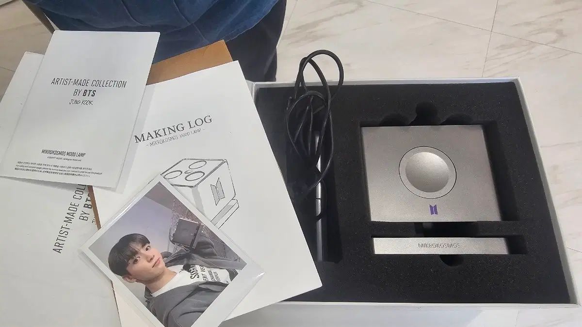 BTS ジョングク(JUNGKOOK・JK・グク) Artist アーティスト メイド メイ コレクション リール ランプ+トレカ
