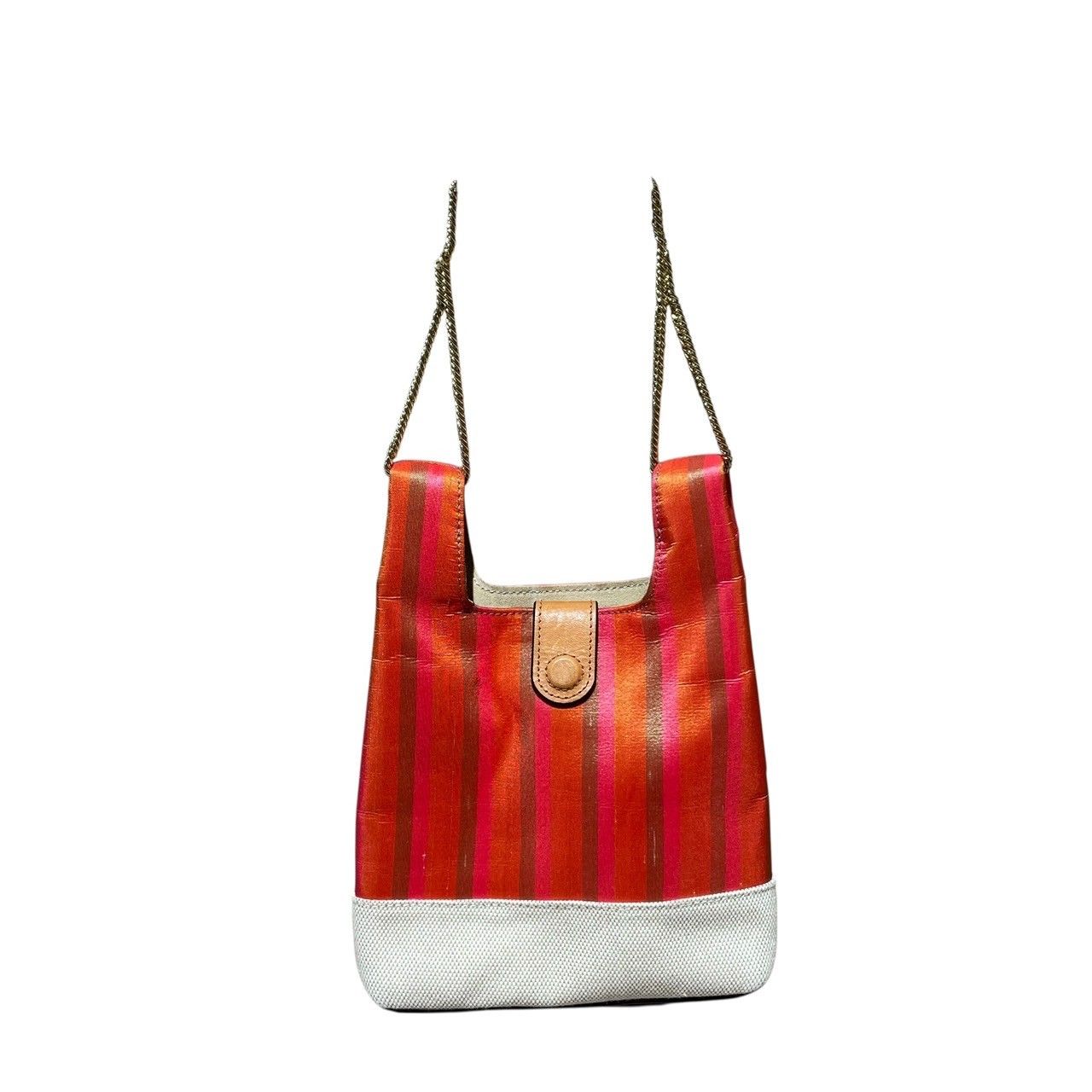 HAYWARD ＊MINI CHAIN BAG SILK/ LINEN 21116910000011 オレンジ FREE