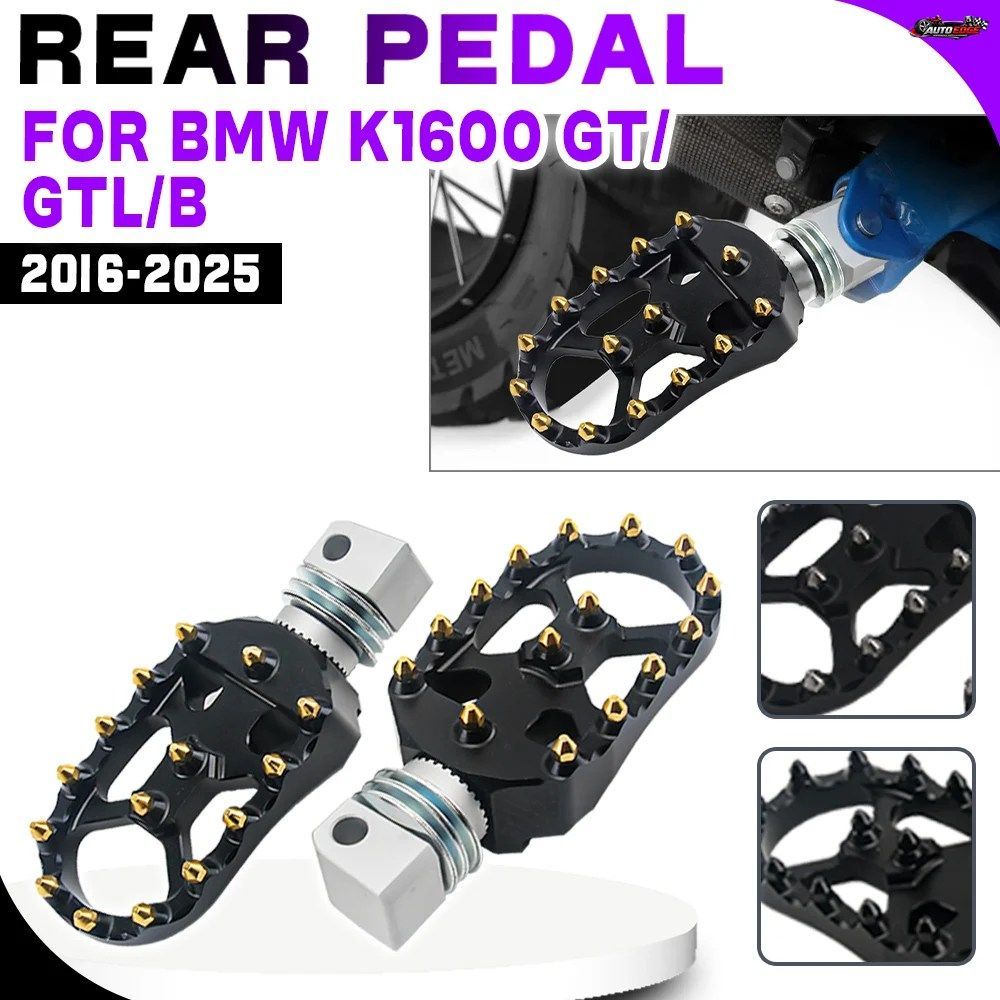 BMW K 1600GTL K1600B K1600GA K1600GT GTL B グランドアメリカ用リア回転式フットレスト/フットペグ/ペダル バイクアクセサリー