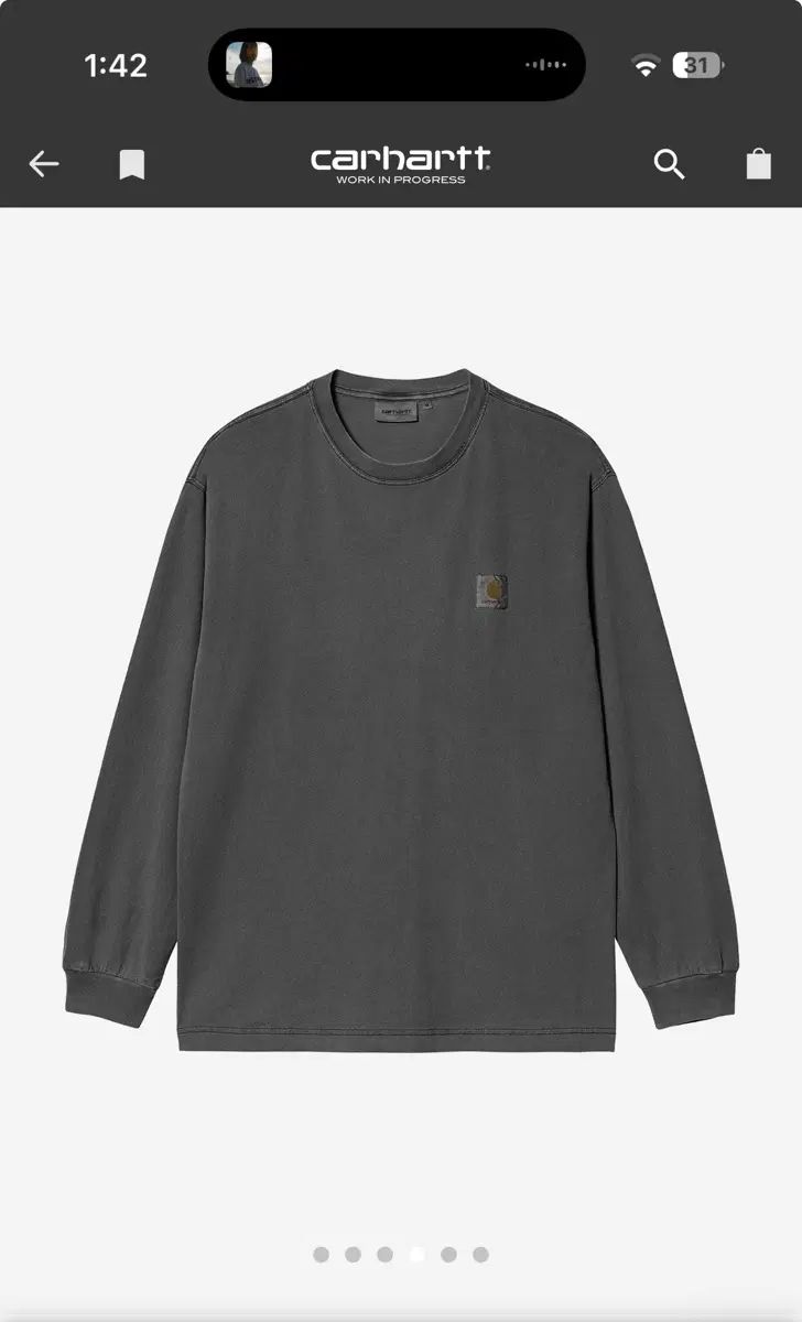 Carhartt wip L/S NELSON T-SHIRT