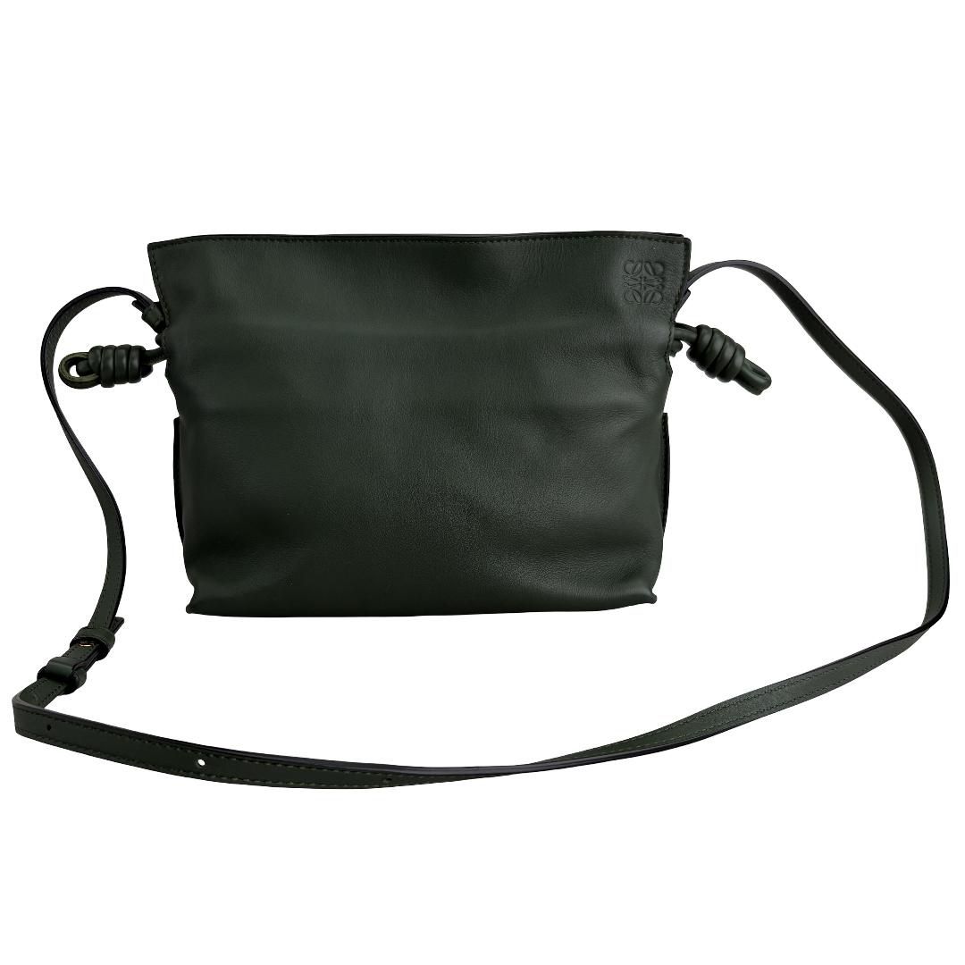ロエベ LOEWE ショルダーバッグ アナグラム メンズ グリーン