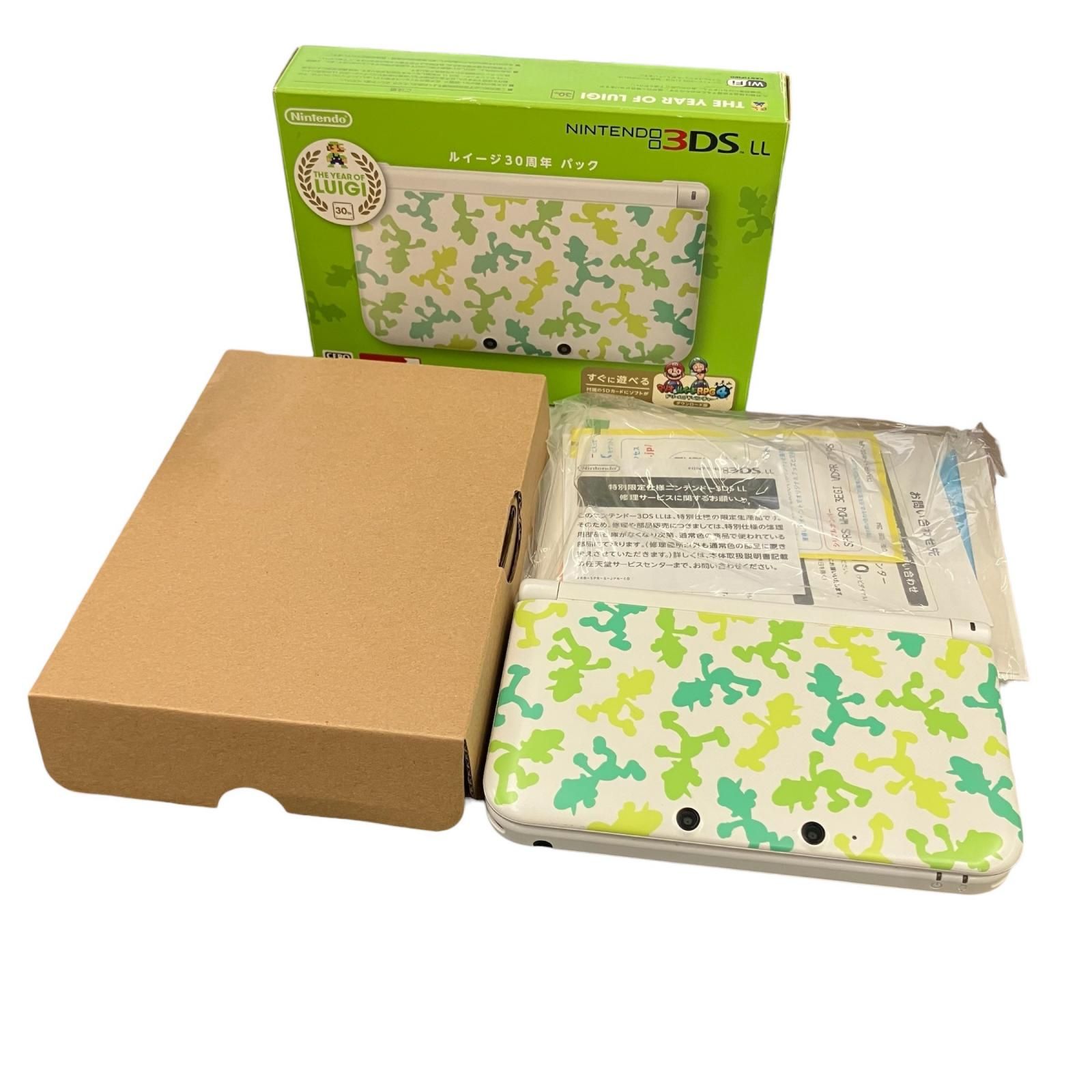 199990 ジャンク品 Nintendo 任天堂 ニンテンドウ 3DSLL ルイージ30周年パック
