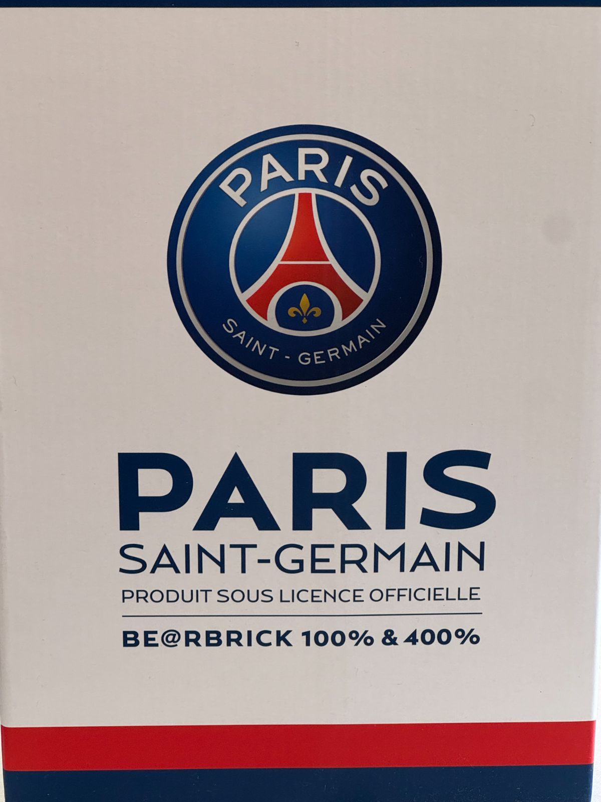 (中古)BE@RBRICK 100% & 400% PARIS SAINT-GERMAIN