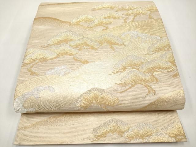 平和屋着物＊夏物　六通柄袋帯　薫風　金銀糸　正絹　逸品　CABL1438tx 14,014円