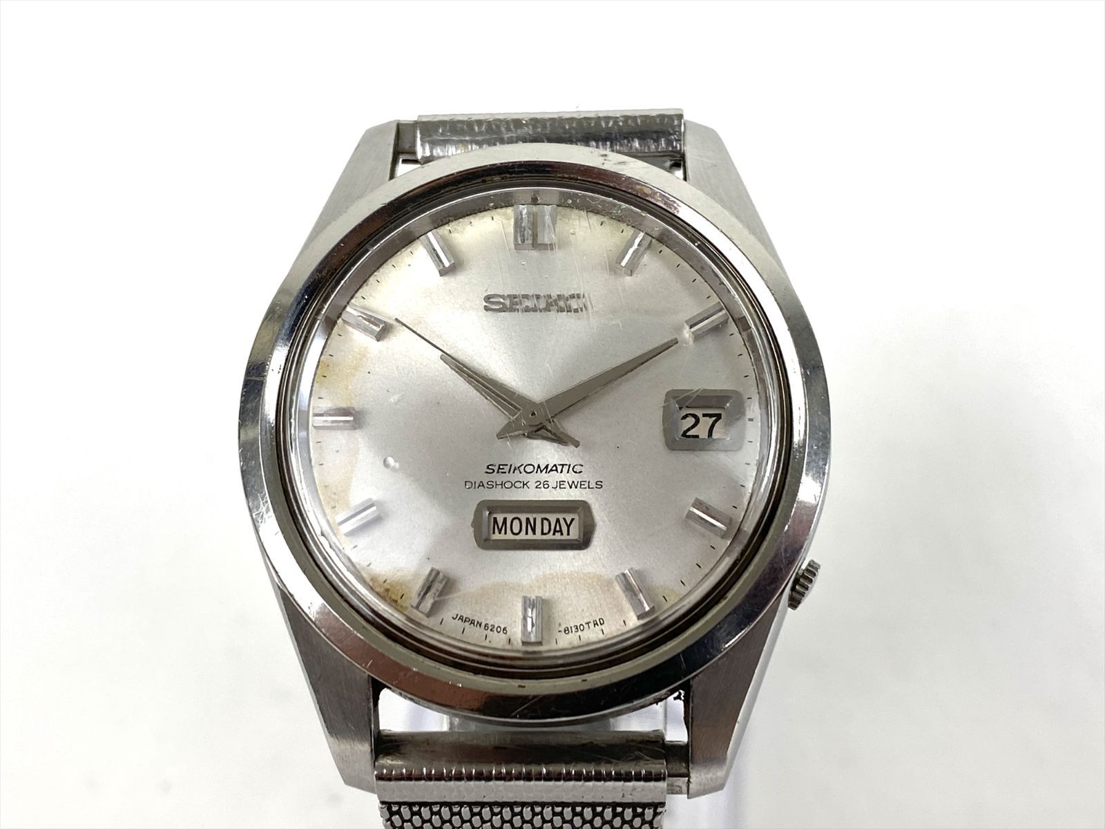 SEIKO セイコー 6206-8130 SEIKOMATIC セイコーマチック 腕時計 自動巻き 26JEWELS 26石 稼働品