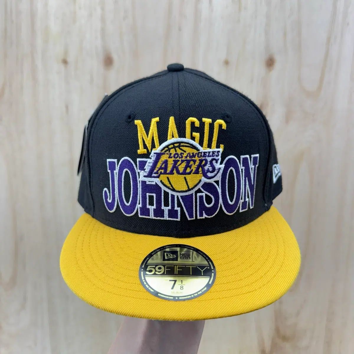 (新品) NEW ERA LA Lakers Magic Johnson 59FIFTY キャップ