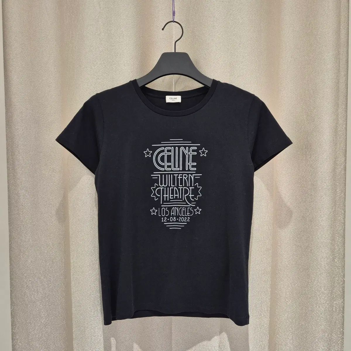 (S)Celine セリーヌ WILL半袖 Tシャツ ブラック 42,943円