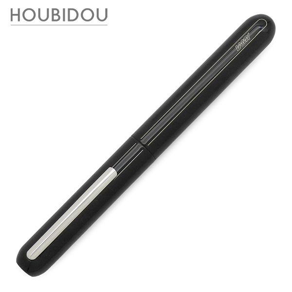 ラミー LAMY 万年筆 ダイアログ 3 真鍮 ラッカー K14(ペン先) ピアノブラック シルバー金具 新品 未使用 F(細字) K14ペン先 カートリッジ/コンバーター両用式 L74PBKF【中古】