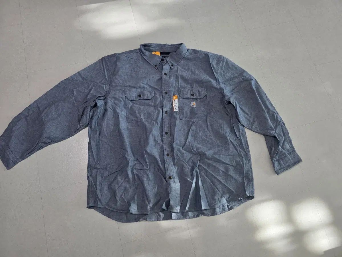 新商品 カーハート シャンブレー シャツ(デニム) 4XL
