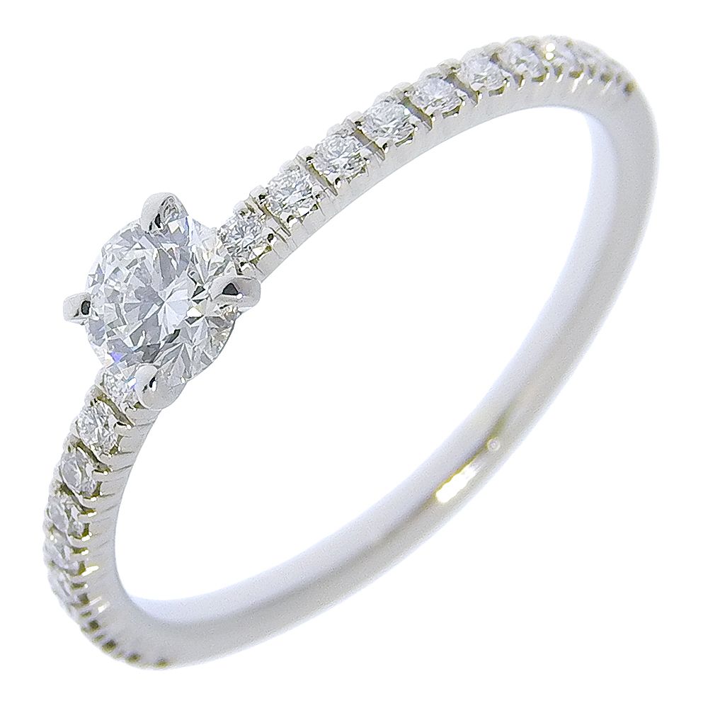 【CARTIER】カルティエ エタンセルドゥ N4744247 Pt950プラチナ×ダイヤモンド 6号 0.18 レディース 1.5g リング・指輪