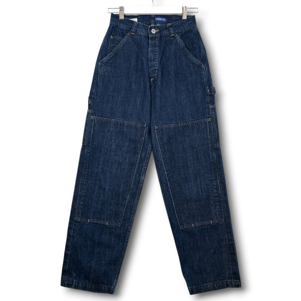 MHL. × CANTON OVER ALLS デニム ペインターパンツ ジーンズ デニムパンツ インディゴ サイズ28 レディース 通年 ゴーゴー古着久喜倉庫店 19 No.2973 8,000円