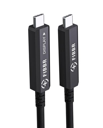 光ファイバーUSB Cケーブル 10m、タッチスクリーンディスプレイ、HDビジネスミーティングソリューション、ウェブカメラ、カメラ、プロジェクターなどと互換性のあるフル機能のアクティ…