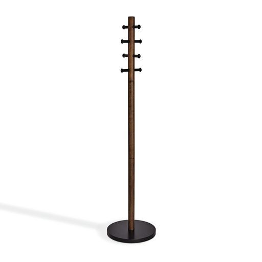 umbra コートハンガー ポールハンガー ブラック/ウォルナット PILLAR 21005871048 20,165円